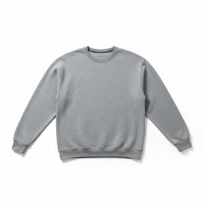 Athletic Works Mens Sweatshirt Size M (38-40) Gray Heather Crewneck Long Sleeve